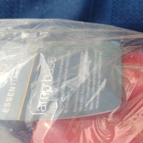 Red Lamp Pair NWT - Picture 3 of 3